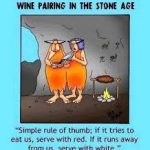 Food and wine matching in the Stone Age