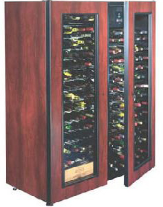 Wine storage cabinet